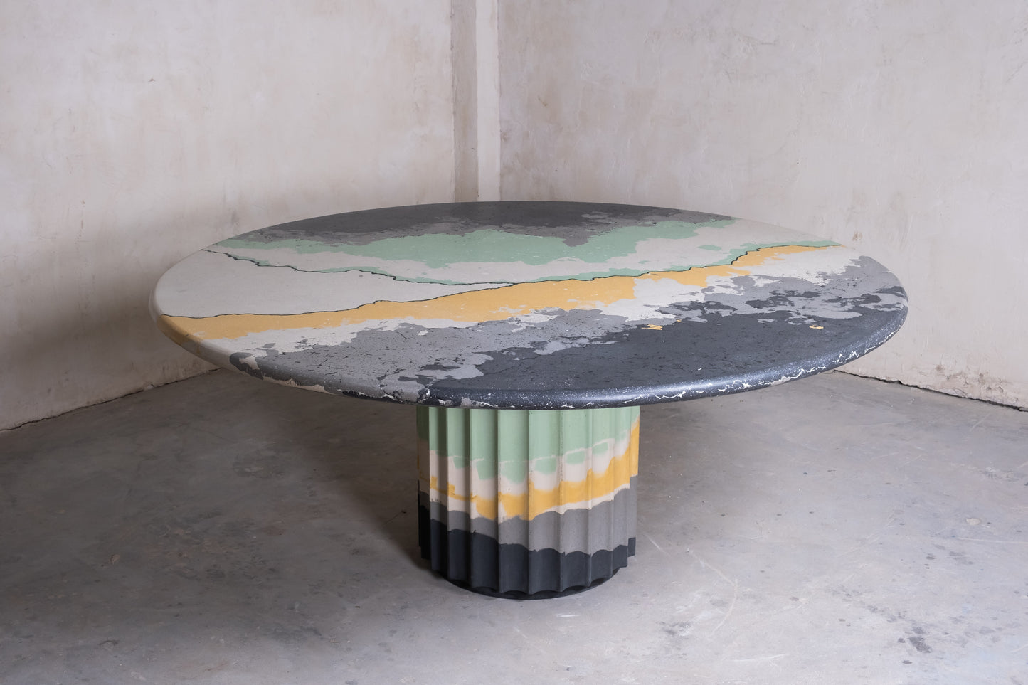 Breeze Fluted Dining Table