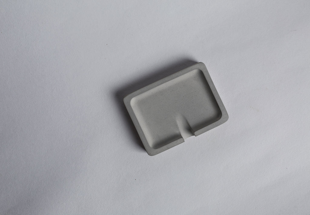 Concrete Soap Dish Tray - Crio