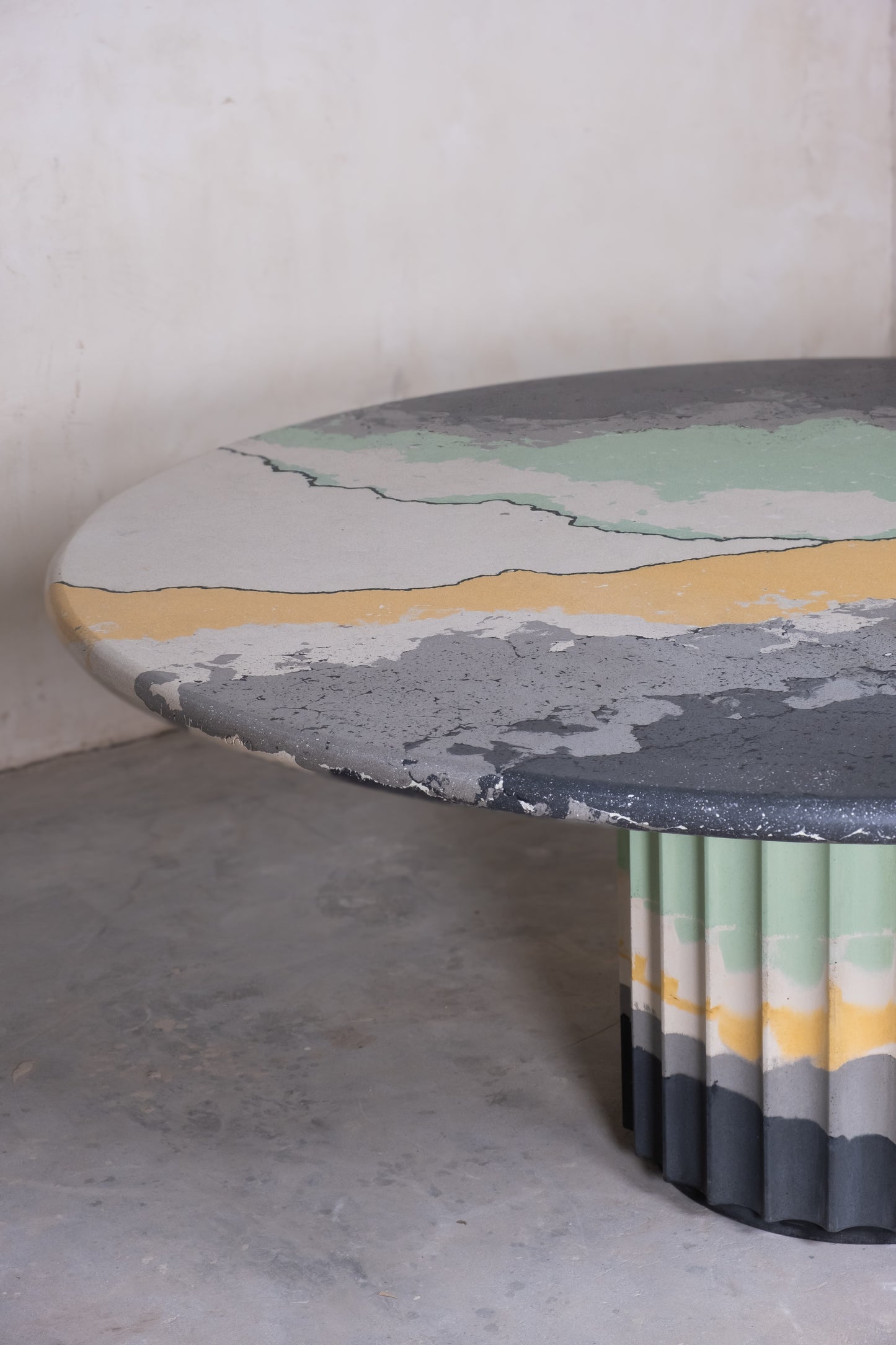 Breeze Fluted Dining Table