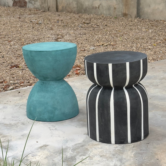 Striped Side Table - Crio
