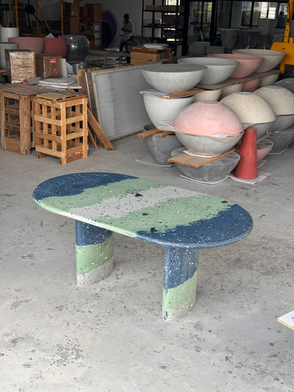 Capsule Terrazzo Dining Table