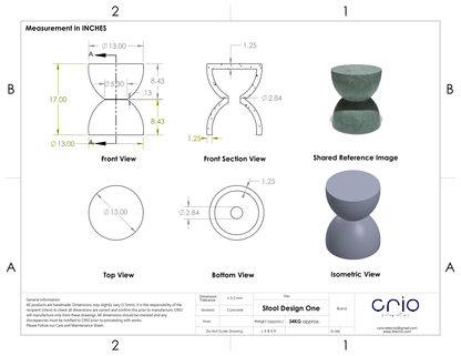 Denver Sidetable - Crio