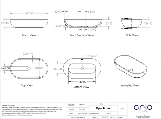 Opal Basin - Crio