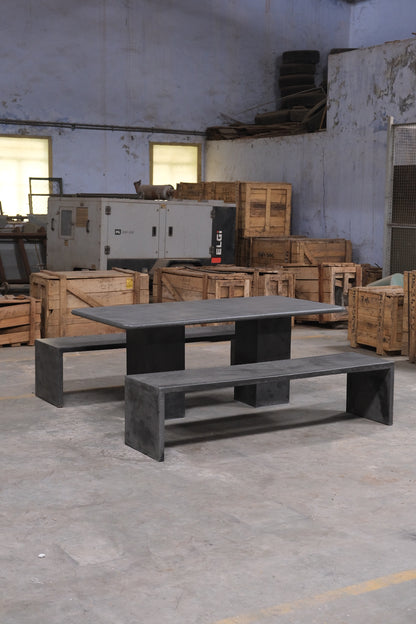 Concrete Outdoor Dining Set - Crio