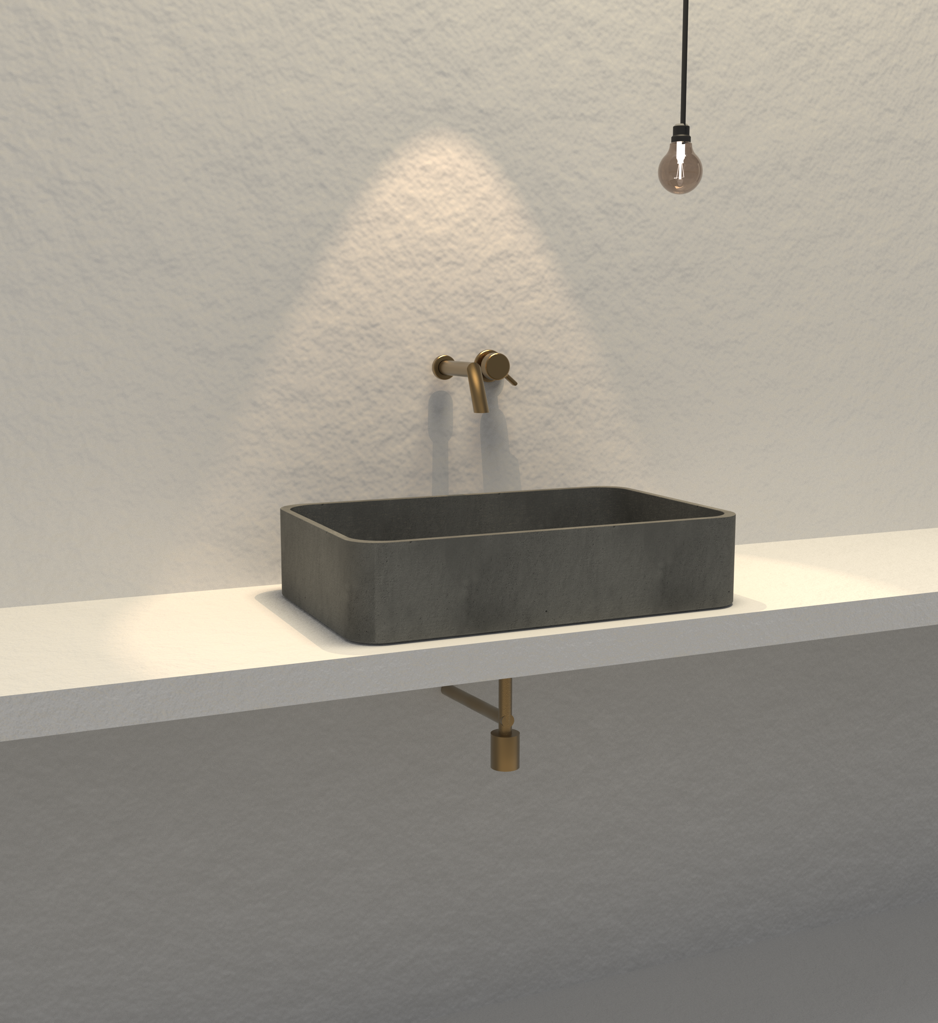 Concrete Rectangular Basin - Crio