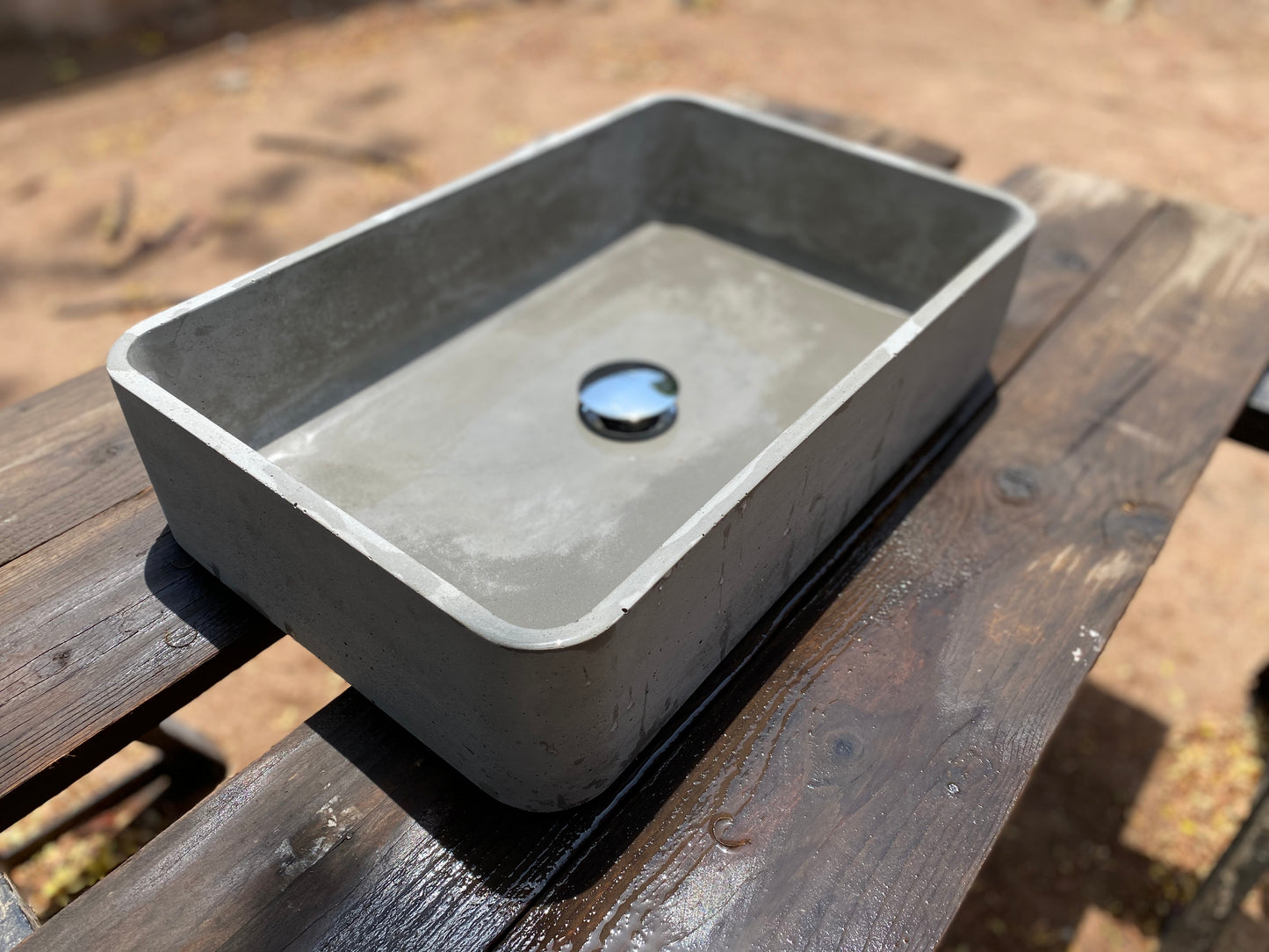 Concrete Rectangular Basin - Crio