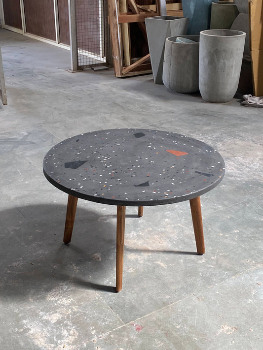 Grey Terrazzo Coffee Table - Crio