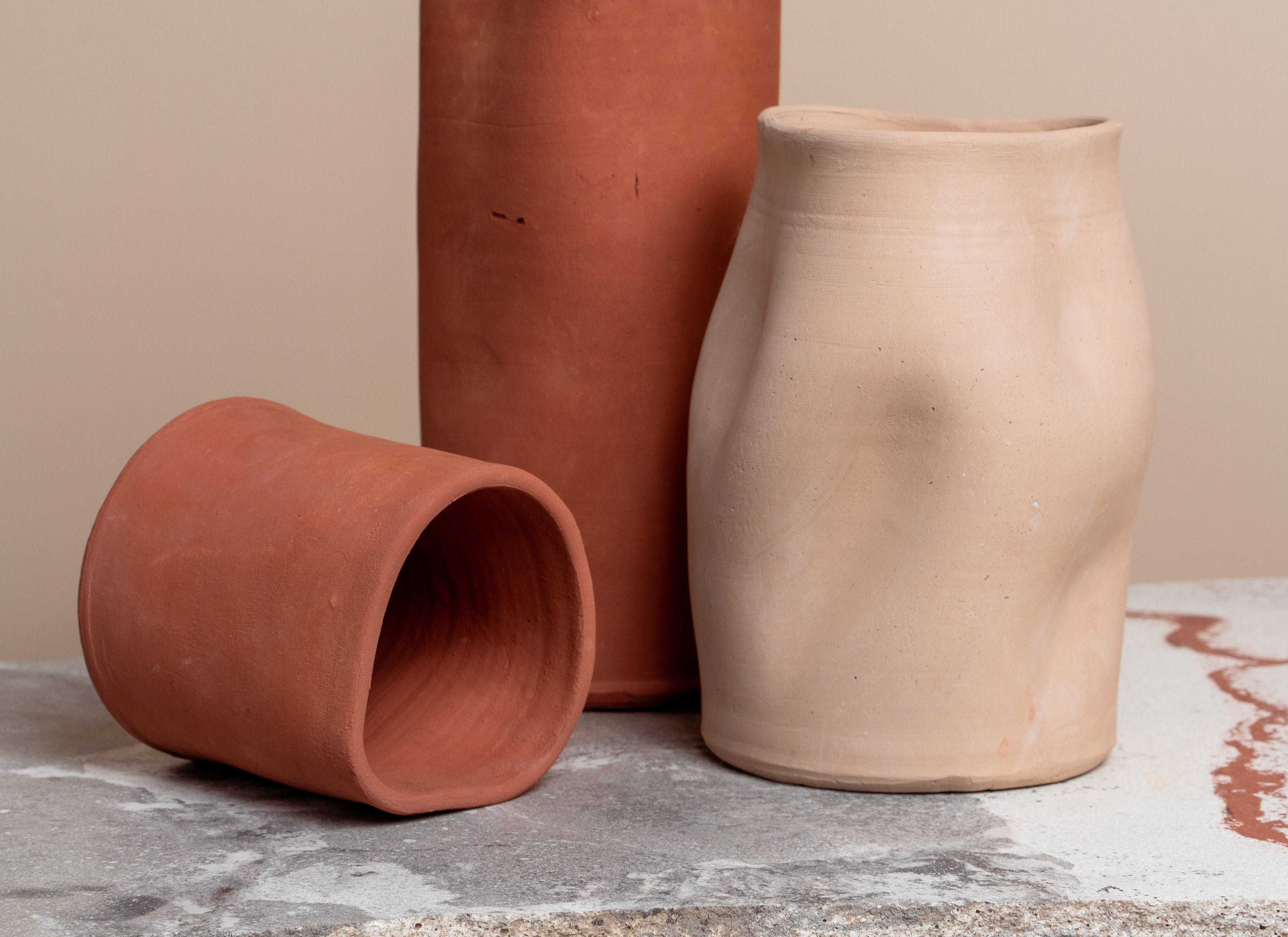 Oxus Collection Terracotta Clay Vase Oxus Small – Crio